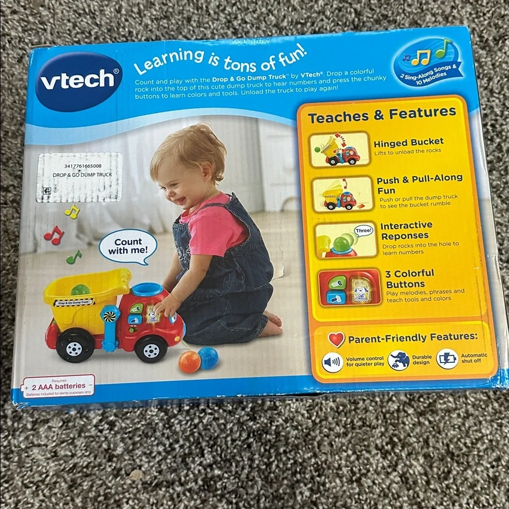 NIB Vtech Drop & Go Dump Truck